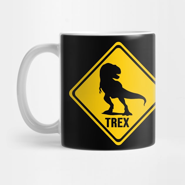 Cool T rex sign, Dinosaur kids by Jakavonis